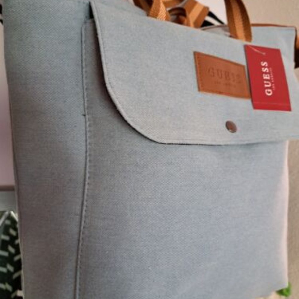 Guess Los Angeles Denim Backpack - Picture 5 of 5
